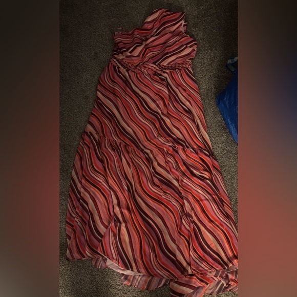 NWT Tuckernuck  maxi dress is the Sunset Stripe Cadiz Dress Size XXXL - Picture 5 of 6